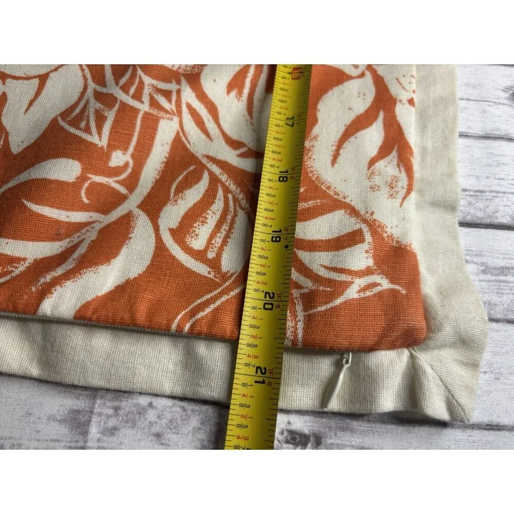 Pottery Barn Palampore Pillow Cover Floral Cotton Linen 20x20 Tree Flower